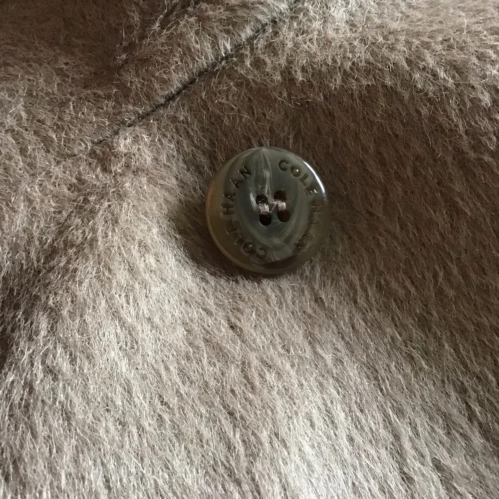 Cole Haan alpaca car coat